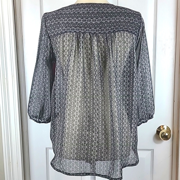 Unique Spectrum Boho Mirror Blouse - Picture 6 of 13